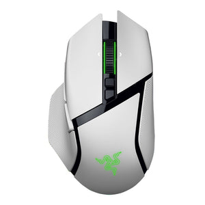 MOUSE GAMING INALAMBRICO BASILISK V3 PRO 35K WHITE CHROMA RGB RZ01-05240200-R3U1