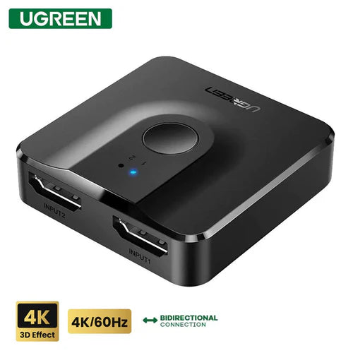 SPLITTER BIDIRECCIONAL CM217 2 PUERTOS HDMI 4K/60H