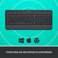 TECLADO SIGNATURE K650 NEGRO INGLES