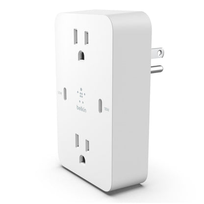 Cargador de pared con puertos USB-C y tomacorrientes 68W