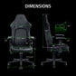 SILLA ISKUR V2 NEWGEN NEGRO RZ38-04900800-R3CA