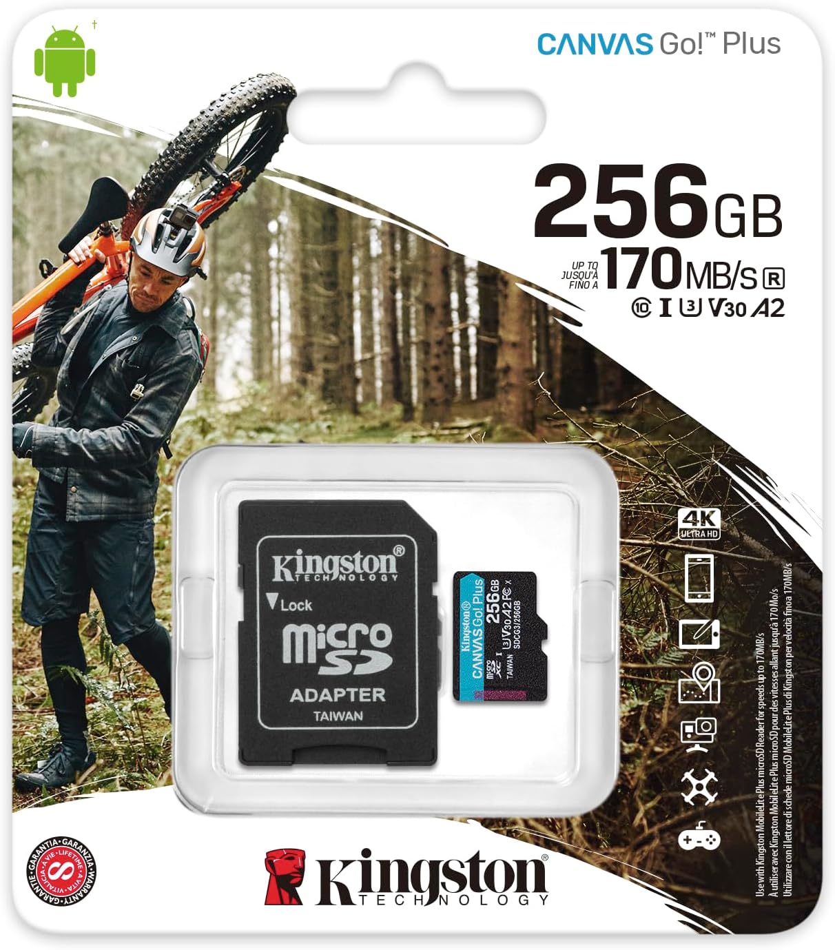 MEMORIA MICRO SDXC CANVAS SDCG3 256GB