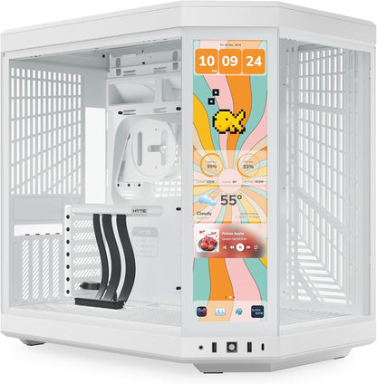 CASE Y70 TOUCH INFINITE TORRE MEDIA VIDRIO TEMPLADO WHITE