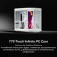 CASE Y70 TOUCH INFINITE TORRE MEDIA VIDRIO TEMPLADO WHITE