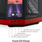 CASE Y70 TOUCH INFINITE TORRE MEDIA VIDRIO TEMPLADO ROJO