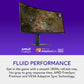 MONITOR CURVO GAMING ALIENWARE AW3425DWM 34P 1MS FREESYNC WQHD 180Hz