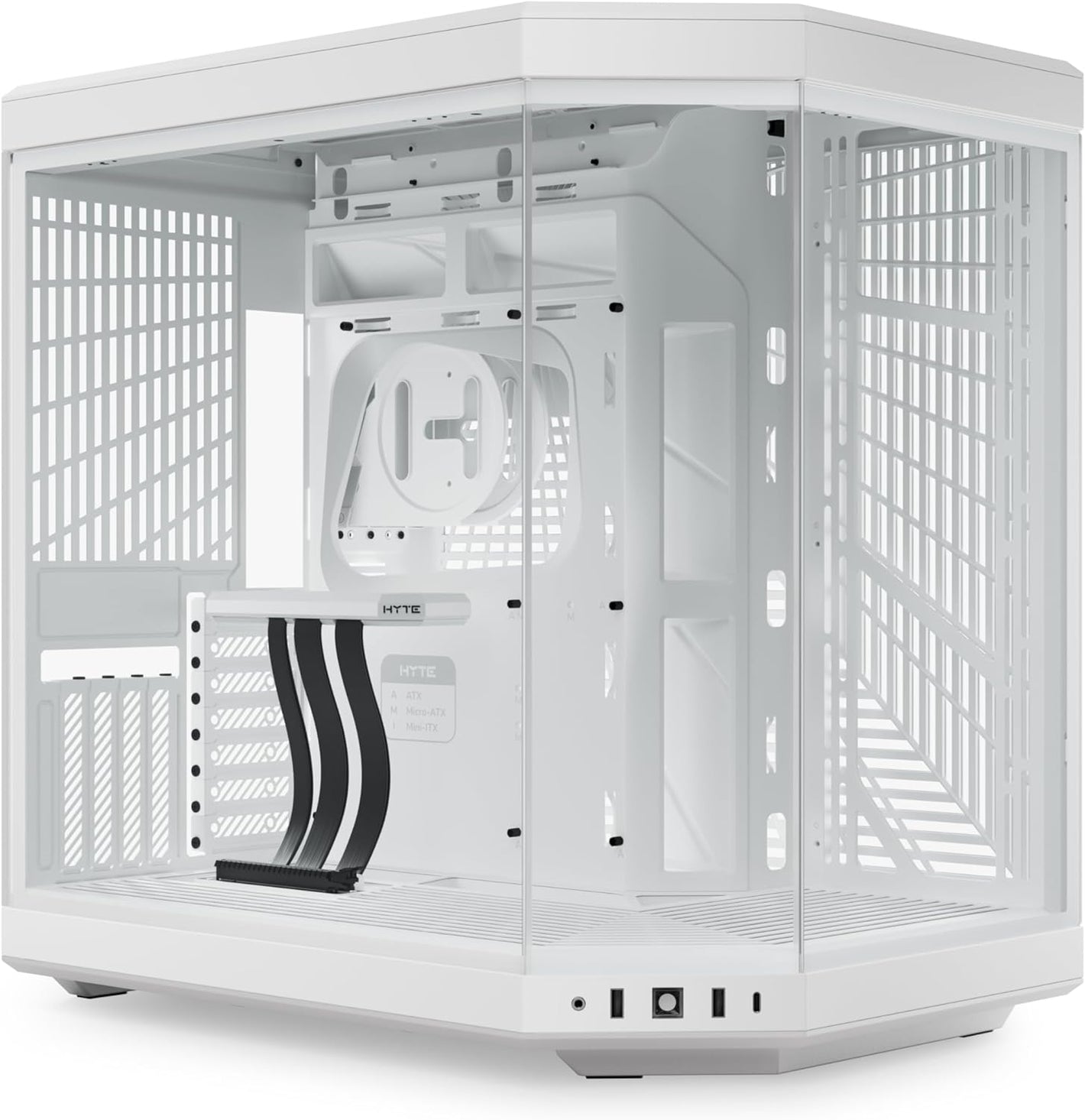 CASE GAMING Y70 CS-HYTE-Y70-WW ALL WHITE