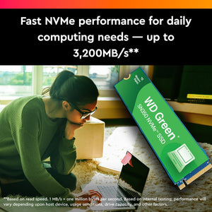ESTADO SOLIDO INTERNO NVME SSD SN350 M.2 2TB GREEN
