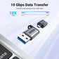 ADAPTADOR US276 USB-A 3.0 A USB-C 50533 GRIS