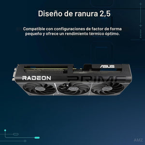 TARJETA DE VIDEO PRIME RADEON RX 9060 XT 8GB GDDR6 OC EDITION