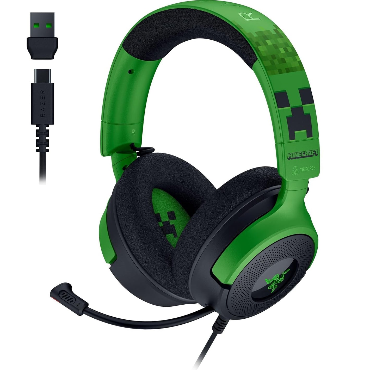 AUDIFONO INALAMBRICO GAMING KRAKEN V4 X MINECRAFT RZ04-05180200-R3M1