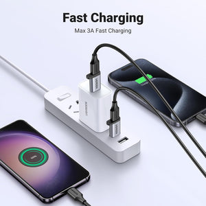ADAPTADOR US276 USB-A 3.0 A USB-C 50533 GRIS