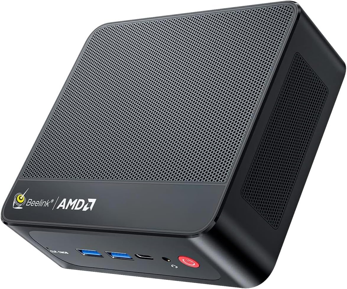 MINI PC RYZEN 7 7735HS, 24GB RAM, 500GB SSD