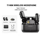 MICROFONO WM622 PC2 INALAMBRICO CON RECEPTOR USB-C CON REDUCCION DE RUIDO NEGRO