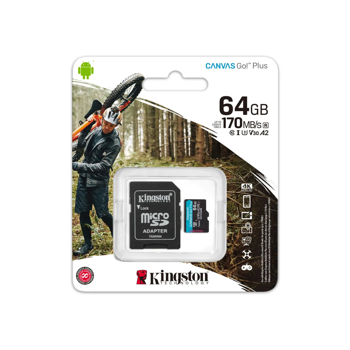 MEMORIA MICRO SDXC CANVAS SDCG3/64GB