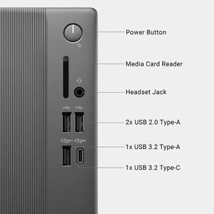 DECS1250-7224BLK-PUS ULTRA 7 265 16GB RAM 1TB SSD W11 TEC Y MOUSE USB