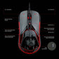 MOUSE GLADIUS 1240T EDICION DARK SIDE