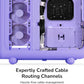 CASE X50 ATX MID TOWER MORADO