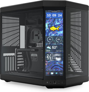 CASE Y70 TOUCH INFINITE TORRE MEDIA VIDRIO TEMPLADO NEGRO