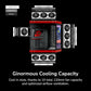 CASE Y70 TOUCH INFINITE TORRE MEDIA VIDRIO TEMPLADO ROJO