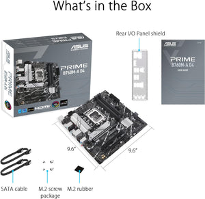 MOTHERBOARD PRIME B760M-A D4 AURA SYNCLGA 1700