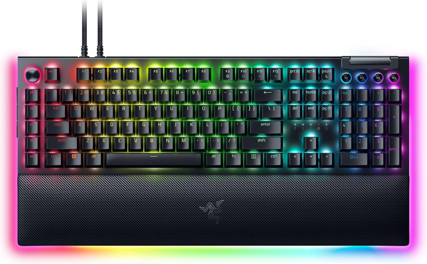 TECLADO MECANICO GAMING BLACKWIDOW V4 PRO RGB
