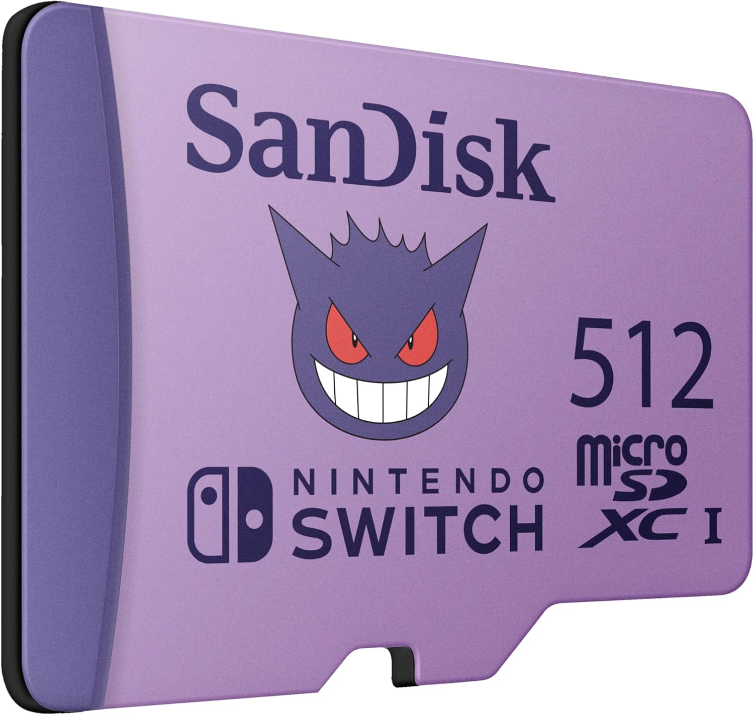MEMORIA MICRO SD PARA NINTENDO SWITCH 512GB POKEMON GENGAR