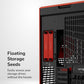 CASE Y70 TOUCH INFINITE TORRE MEDIA VIDRIO TEMPLADO ROJO