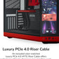 CASE Y70 TOUCH INFINITE TORRE MEDIA VIDRIO TEMPLADO ROJO