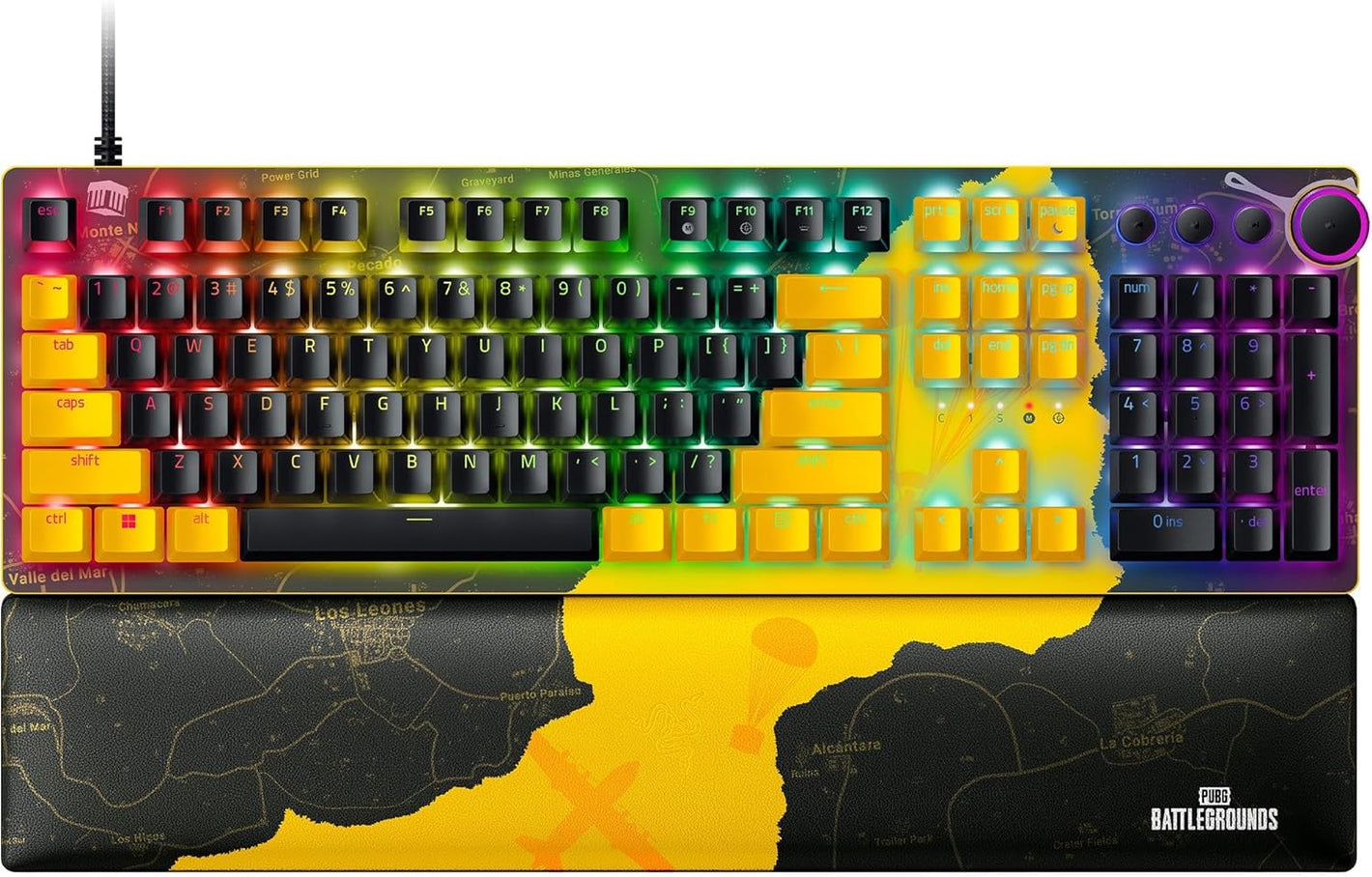 TECLADO OPTICAL USB HUNTSMAN V2 PUBG RZ03-03932300-R3M1