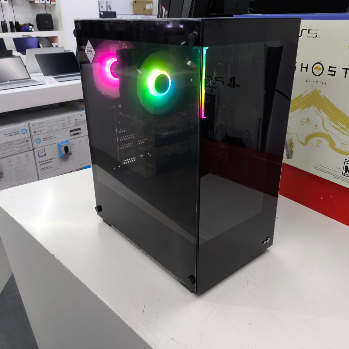 SETUP PIVOT, I5-12400F, GTX 1650 4GB MSI, 16GB RAM DDR5, 500GB SSD, 500W BRONZE, B760M-A MSI, AG400