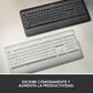 TECLADO SIGNATURE K650 BLANCO INGLES