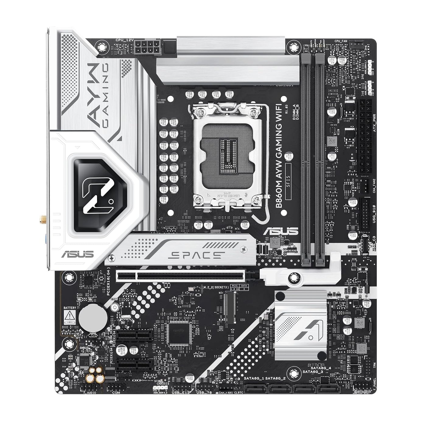 MOTHERBOARD B860M AYW GAMING WIFI LGA1851