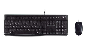 COMBO TECLADO Y MOUSE ALAMBRICO MK120 - ES