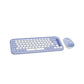 TECLADO Y MOUSE INALAMBRICO POP ICON LILA