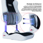 SILLA GAMING VG SL5800 SE AUDI BLACK WHITE