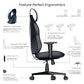SILLA GAMING VG SL1800 BLACK/DARK GREY