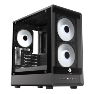 CASE GAMING CG02AM RGB MINI TOWER 2 VENTILADORES DE120MM
