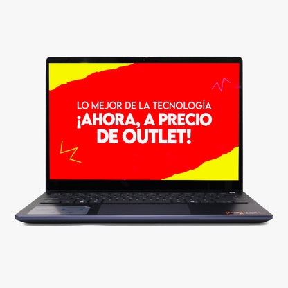 INSPIRON 14 I7445-5333BLU-PUS RYZEN 5 8640HS 8GB RAM 512GB SSD 14P TOUCH X360 W11 BLUE