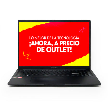 VIVOBOOK M1605YA-ES74 RYZEN 7 7730U 16GB RAM 1TB SSD 16P W11 INDIE BLAKC