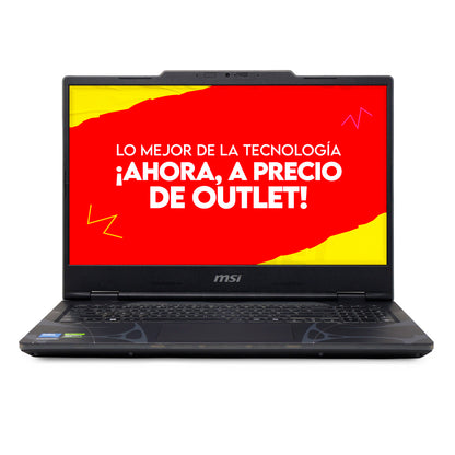 CYBORG 15 B2RWFKG CORE 7 240H 16GB RAM 512GB SSD RTX 5060 8GB 15.6P W11 BLACK