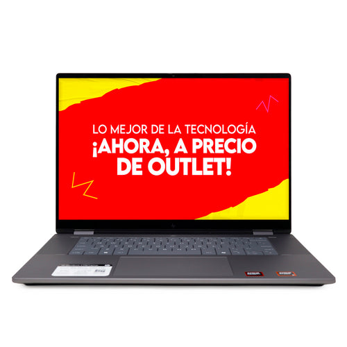 OMNIBOOK X FLIP 16-BE0003DX RYZEN 5 220 8GB RAM 512GB SSD 16P 2K TOUCH X360 W11 SILVER HP