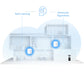 SISTEMA WIFI DECO AX1500 X10(2-PACK)(US) WIFI 6 MESH