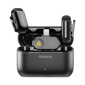 MICROFONO WM622 PB2 INALAMBRICO CON RECEPTOR LIGHTNING CON REDUCCION DE RUIDO NEGRO