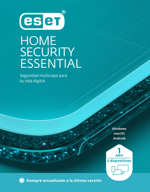 Antivirus Home Security Essential 5 dispositivos 12 meses