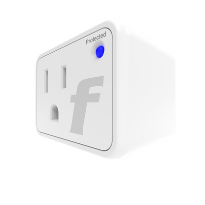 Forza FSP-112W Surge 110/220V 600J 1-NEMA Wall Plug WH