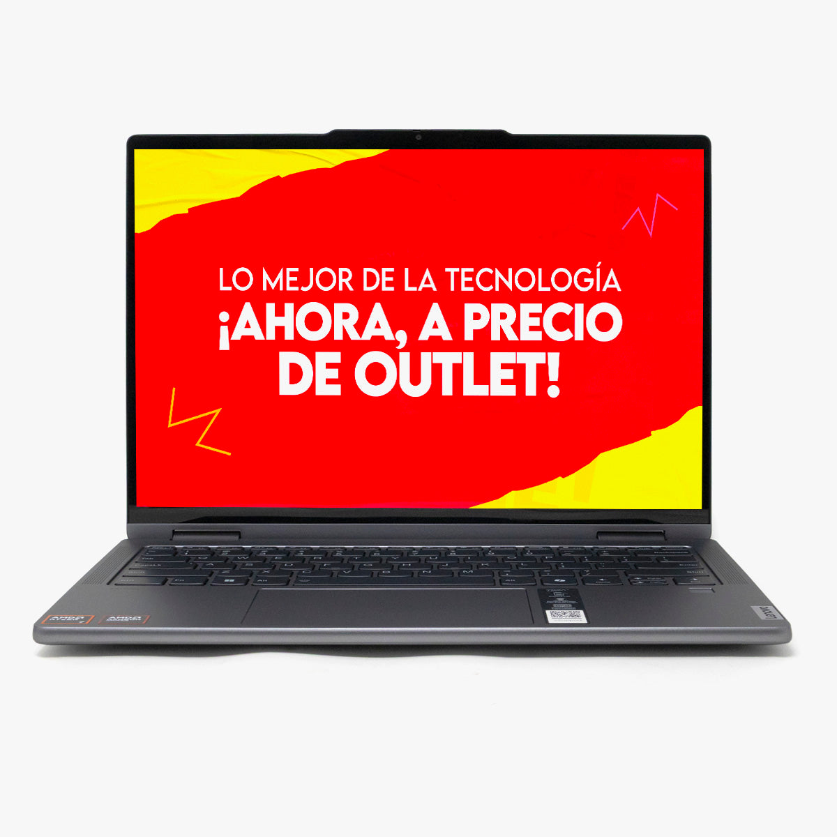 YOGA 7 14AHP9 RYZEN 7 8840HS 16GB RAM 1TB SSD 14P TOUCH X360 W11 ARCTIC GREY