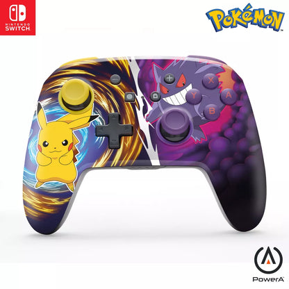 CONTROL PARA NINTENDO SWITCH 2 POKEMON WIRELESS PIKACHU CONTRA GENGAR