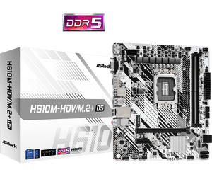 MOTHERBOARD H610M-HDV/M.2+ D5 LGA1700