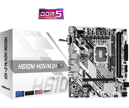 MOTHERBOARD H610M-HDV/M.2+ D5 LGA1700